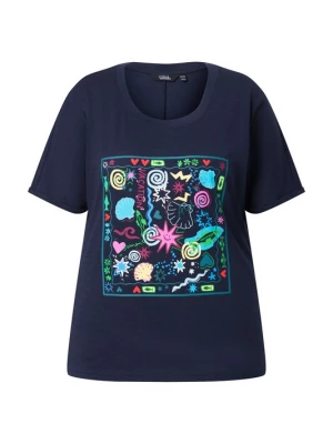 Foto van product Ulla Popken Shirt marine / gemengde kleuren