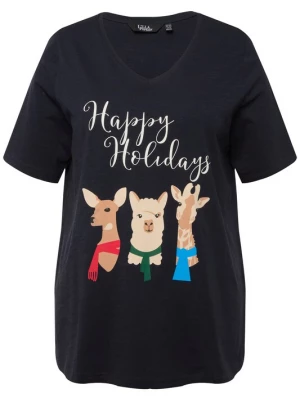 Foto van product Ulla Popken Shirt marine / gemengde kleuren