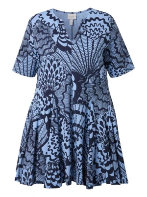 Foto van product Ulla Popken Shirt marine / lichtblauw
