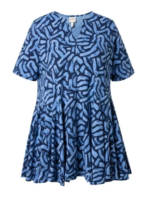 Foto van product Ulla Popken Shirt marine / lichtblauw