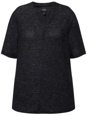 Foto van product Ulla Popken Shirt marine / offwhite