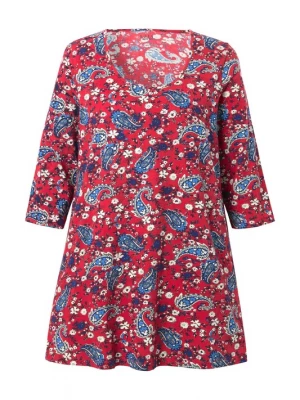 Foto van product Ulla Popken Shirt marine / rood