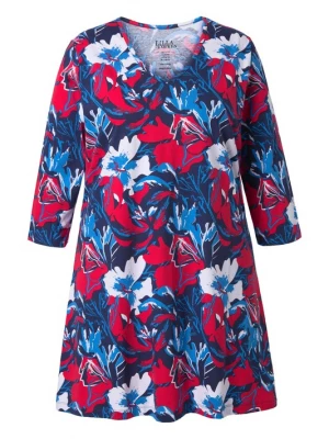 Foto van product Ulla Popken Shirt marine / rood / natuurwit