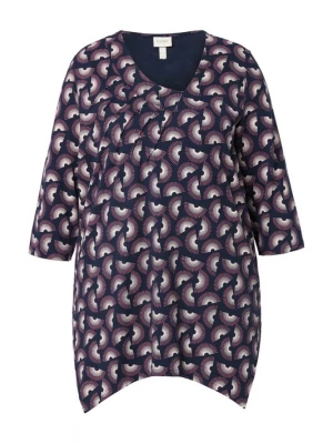 Foto van product Ulla Popken Shirt marine / rood / wit