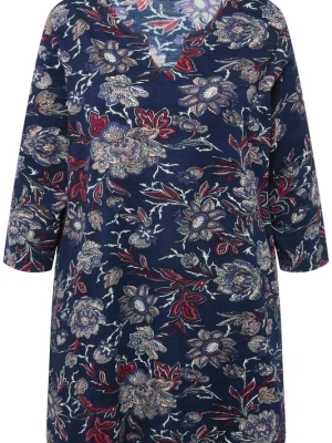 Foto van product Ulla Popken Shirt marine / violetblauw / abrikoos / rood / wit