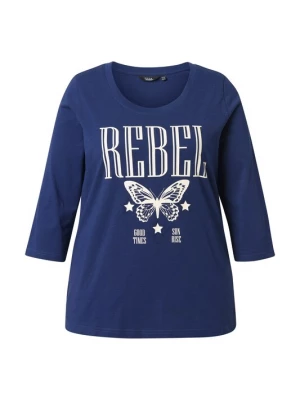 Foto van product Ulla Popken Shirt marine / wit