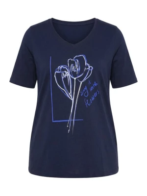 Foto van product Ulla Popken Shirt marine / wit