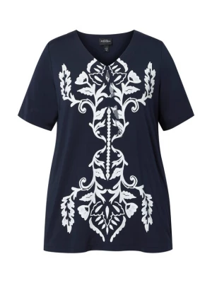 Foto van product Ulla Popken Shirt marine / wit