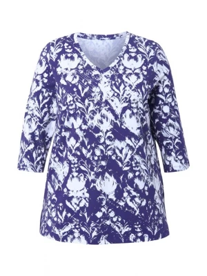 Foto van product Ulla Popken Shirt marine / wit