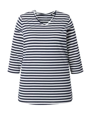 Foto van product Ulla Popken Shirt marine / wit