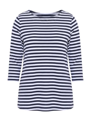 Foto van product Ulla Popken Shirt marine / wit