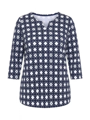 Foto van product Ulla Popken Shirt marine / wit