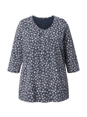 Foto van product Ulla Popken Shirt marine / wit