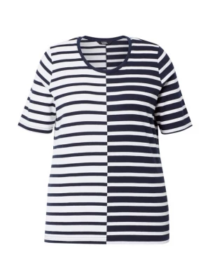Foto van product Ulla Popken Shirt marine / wit