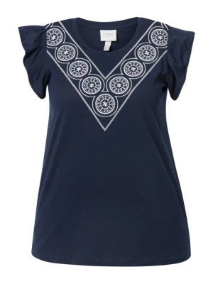 Foto van product Ulla Popken Shirt marine / wit