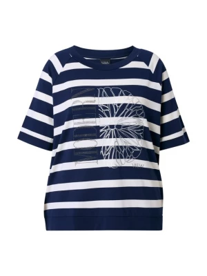 Foto van product Ulla Popken Shirt marine / wit
