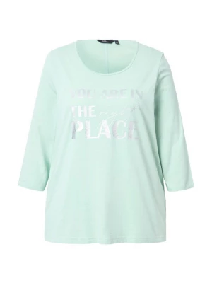 Foto van product Ulla Popken Shirt mintgroen / zilver