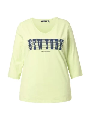 Foto van product Ulla Popken Shirt navy / limoen