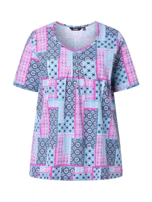 Foto van product Ulla Popken Shirt navy / opaal / lichtblauw / pink
