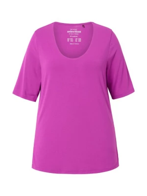 Foto van product Ulla Popken Shirt neonroze