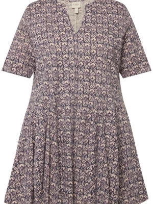 Foto van product Ulla Popken Shirt nude / navy / rosa