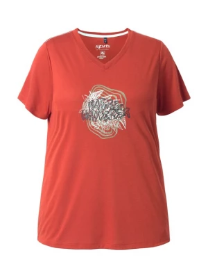 Foto van product Ulla Popken Shirt olijfgroen / mintgroen / roestrood / zwart