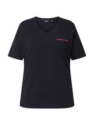 Foto van product Ulla Popken Shirt oranje / pink / lichtrood / zwart