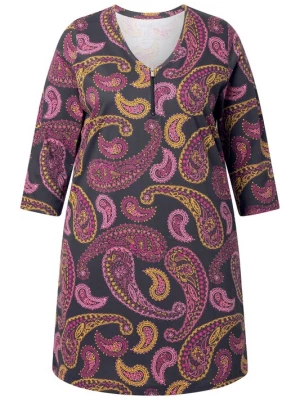 Foto van product Ulla Popken Shirt oranje / pink / zwart