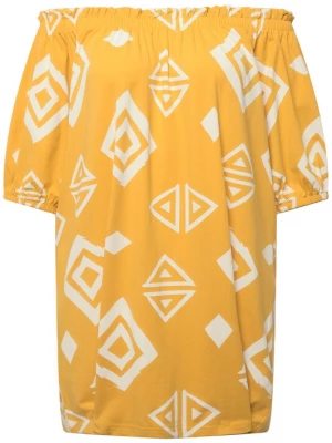 Foto van product Ulla Popken Shirt oranje / wit