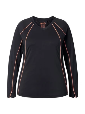 Foto van product Ulla Popken Shirt oranje / zwart