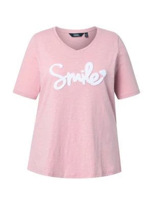 Foto van product Ulla Popken Shirt oudroze / wit