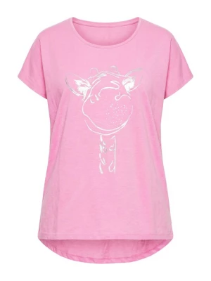 Foto van product Ulla Popken Shirt oudroze / zilver