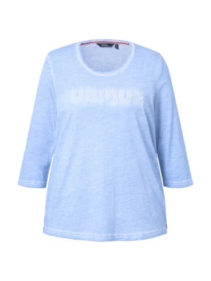 Foto van product Ulla Popken Shirt pastelblauw / wit