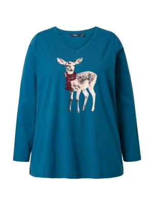 Foto van product Ulla Popken Shirt petrol / gemengde kleuren