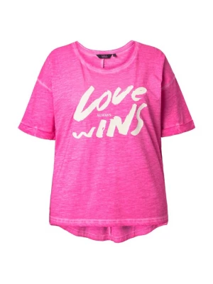 Foto van product Ulla Popken Shirt pink / wit