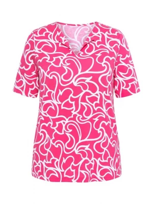 Foto van product Ulla Popken Shirt pink / wit