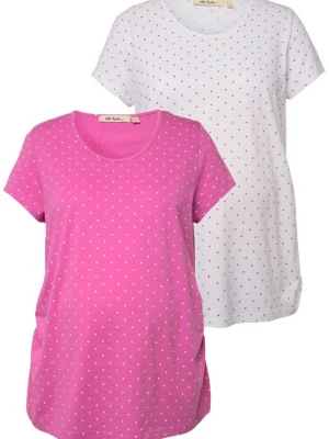 Foto van product Ulla Popken Shirt pink / wit