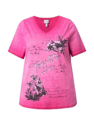 Foto van product Ulla Popken Shirt pink / zwart