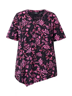Foto van product Ulla Popken Shirt pink / zwart