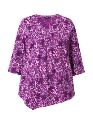 Foto van product Ulla Popken Shirt pruim / lichtlila