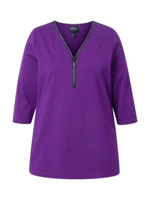 Foto van product Ulla Popken Shirt pruim / zwart