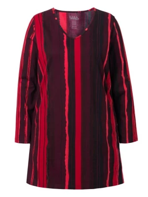 Foto van product Ulla Popken Shirt rood / bordeaux / wijnrood / robijnrood