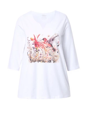 Foto van product Ulla Popken Shirt rood / wit