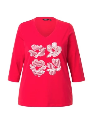 Foto van product Ulla Popken Shirt rood / wit