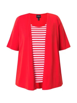 Foto van product Ulla Popken Shirt rood / wit