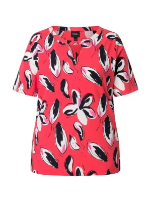 Foto van product Ulla Popken Shirt rood / zwart / wit