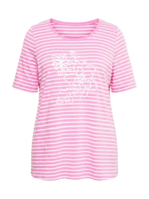 Foto van product Ulla Popken Shirt rosa / wit