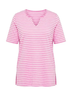 Foto van product Ulla Popken Shirt rosa / wit