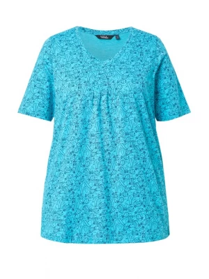 Foto van product Ulla Popken Shirt royal blue / koningsblauw