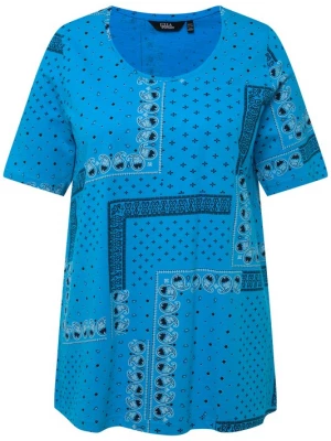 Foto van product Ulla Popken Shirt saffier / zwart